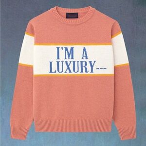 Iconic Rowing Blazers I'M A LUXURY Sweater Gyles and George